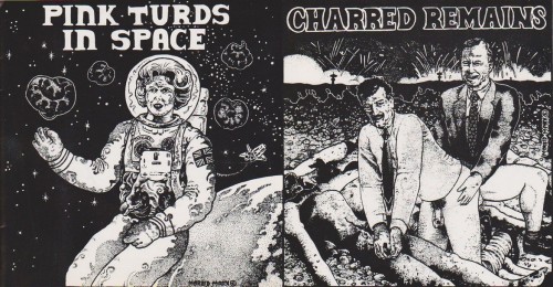 Pink Turds in Space / Man Is the Bastard - Pink Turds in Space / Charred Remains cover art