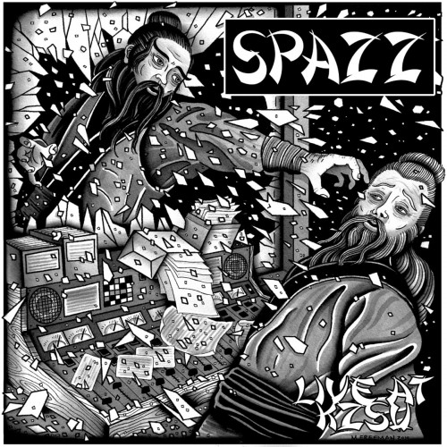 Spazz - Live at KZSU 1999 cover art