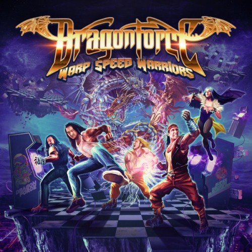 DragonForce - Warp Speed Warriors cover art DragonForce - Warp Speed Warriors cover art