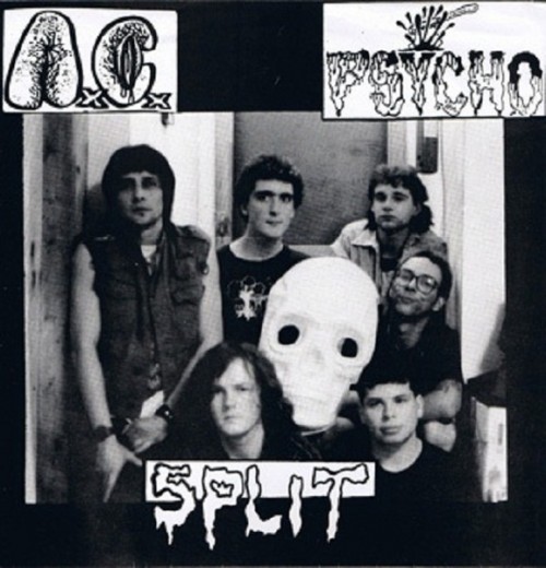 Anal Cunt / Psycho - Split cover art
