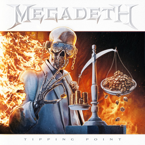 Megadeth - Tipping Point cover art Megadeth - Tipping Point cover art