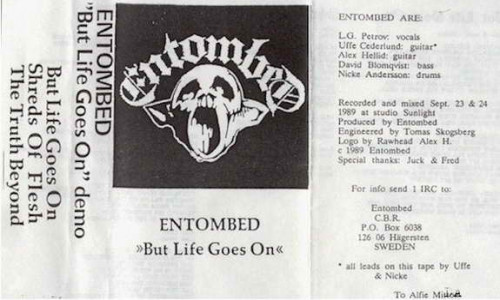 Entombed - But Life Goes On cover art Entombed - But Life Goes On cover art