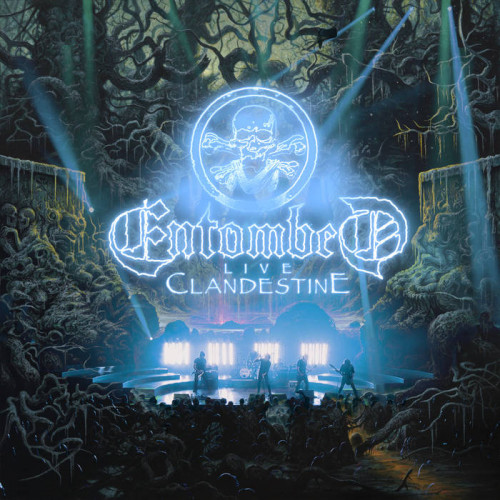 Entombed - Live Clandestine cover art Entombed - Live Clandestine cover art