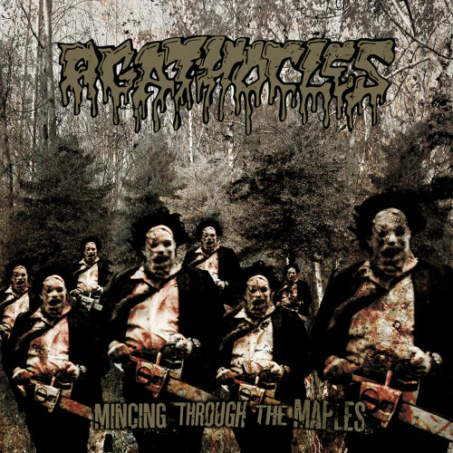 Agathocles - Mincing Through the Maples cover art Agathocles - Mincing Through the Maples cover art