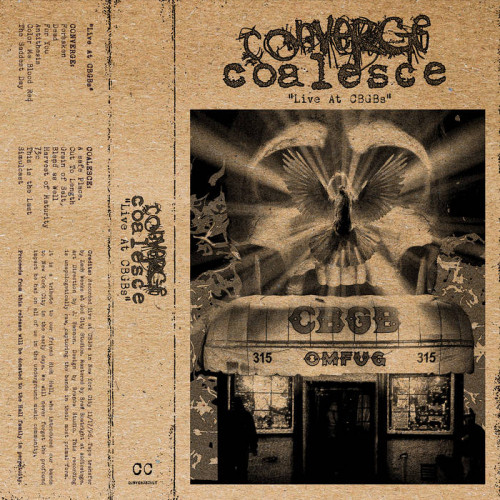 Converge / Coalesce - Live at CBGBs cover art