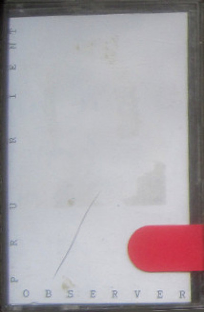 Prurient - Observer cover art Prurient - Observer cover art