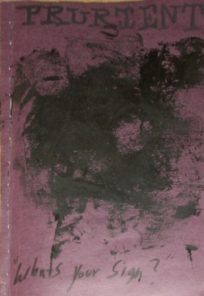 Prurient - What's Your Sign? cover art Prurient - What's Your Sign? cover art