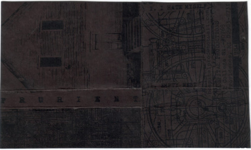 Prurient - Captivity; Dig Through the Wall cover art Prurient - Captivity; Dig Through the Wall cover art