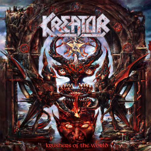 Kreator - Krushers Of The World cover art Kreator - Krushers Of The World cover art