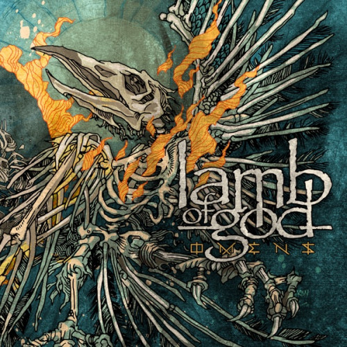 Lamb of God - Omens cover art Lamb of God - Omens cover art