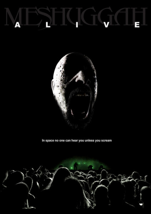 Meshuggah - Alive cover art Meshuggah - Alive cover art