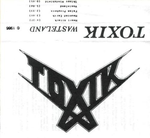 Toxik - Wasteland cover art