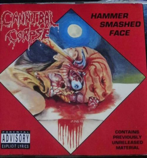 Cannibal Corpse - Tomb of the Mutilated / Hammer Smashed Face cover art