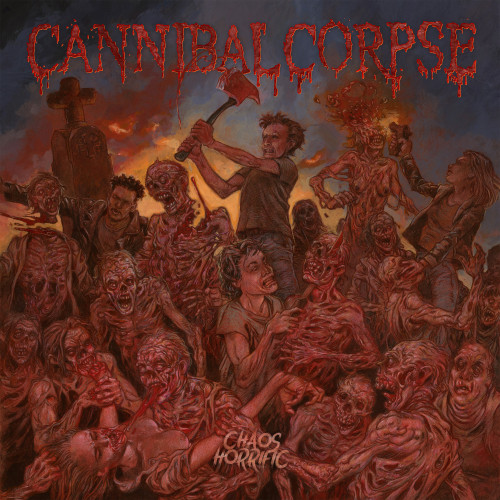 Cannibal Corpse - Chaos Horrific cover art Cannibal Corpse - Chaos Horrific cover art