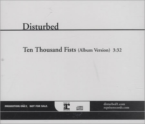 Disturbed - Ten Thousand Fists cover art