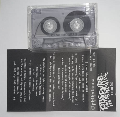 Ophthalamia - Journey to Darkness cover art