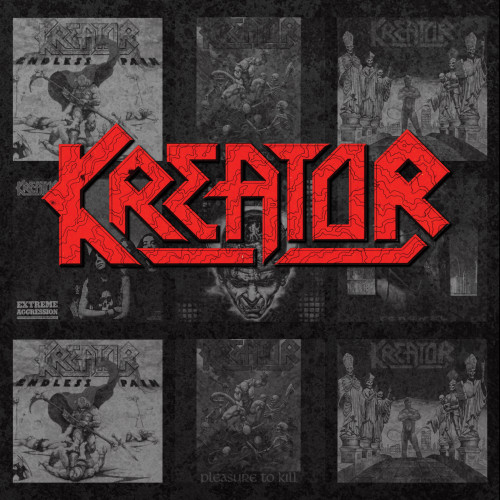Kreator - Love Us or Hate Us - The Very Best of the Noise Years 1985-1992 cover art Kreator - Love Us or Hate Us - The Very Best of the Noise Years 1985-1992 cover art