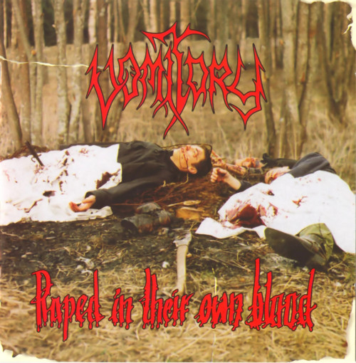 Vomitory - Raped in Their Own Blood cover art