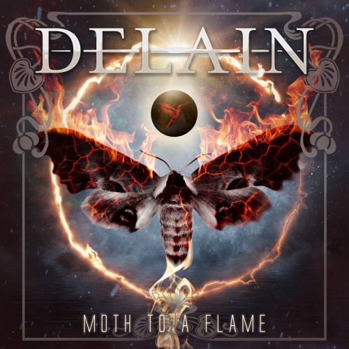 Delain - Moth to a Flame cover art