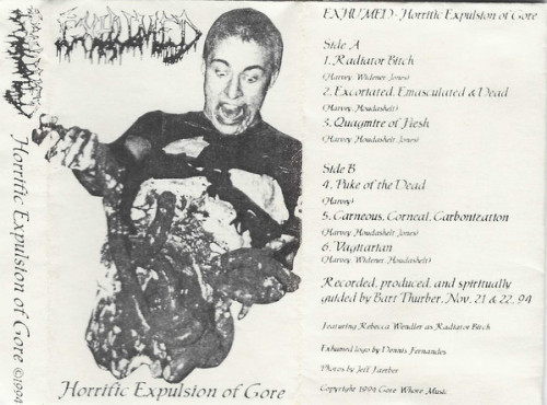 Exhumed - Horrific Expulsion of Gore cover art