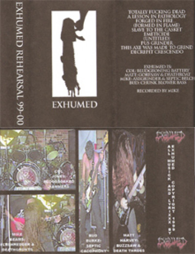 Exhumed - Rehearsal 99-00 cover art