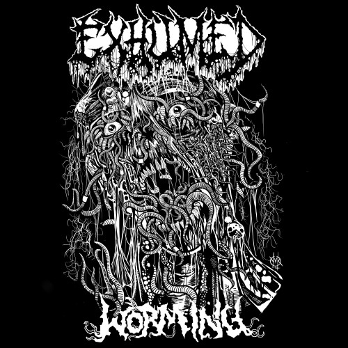 Exhumed - Worming cover art Exhumed - Worming cover art