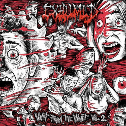 Exhumed - Vomit from the Vault: Vol. 2 cover art Exhumed - Vomit from the Vault: Vol. 2 cover art