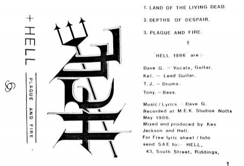 Hell - Plague and Fire cover art