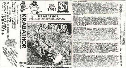 Krabathor - Pocity Detronizace cover art