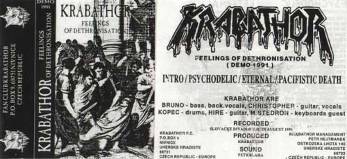 Krabathor - Feelings of Dethronisation cover art