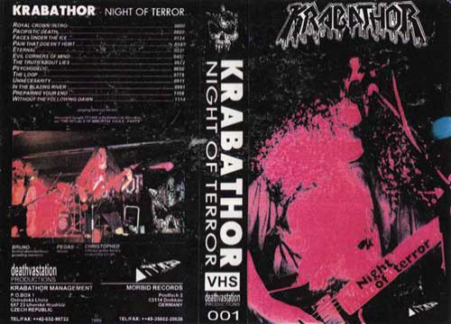 Krabathor - Night of Terror cover art