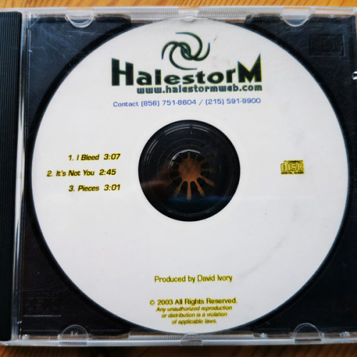 Halestorm - I Bleed / It's Not You / Pieces cover art Halestorm - I Bleed / It's Not You / Pieces cover art