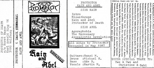 Protector - Kain and Abel (Rehearsal) cover art