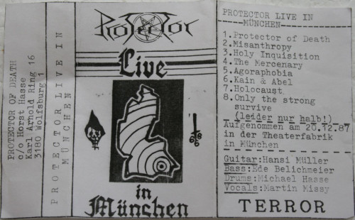 Protector - Live in München cover art