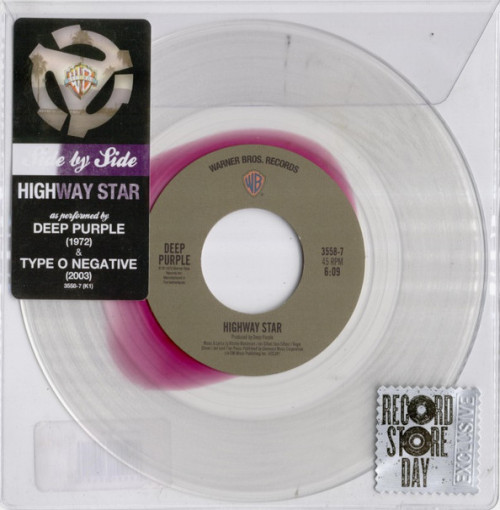 Deep Purple / Type O Negative - Highway Star cover art