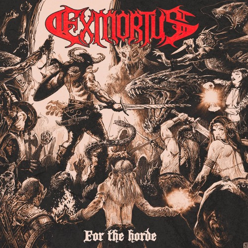 Exmortus - For the Horde cover art