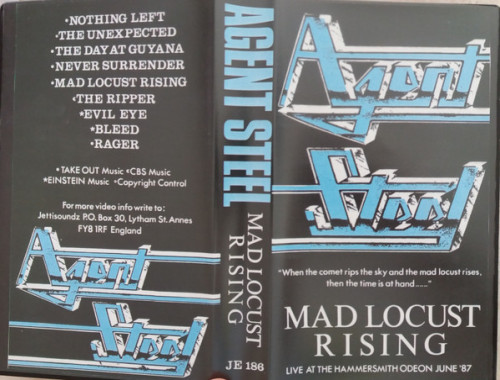 Agent Steel - Mad Locust Rising cover art