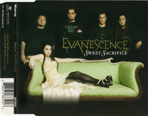 Evanescence - Sweet Sacrifice cover art