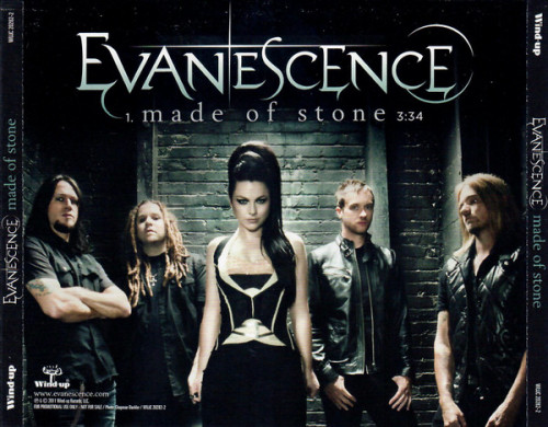 Evanescence - Made of Stone cover art Evanescence - Made of Stone cover art