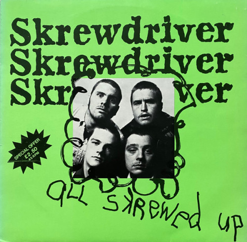 Skrewdriver - All Skrewed Up cover art