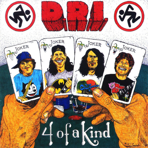 D.R.I. - 4 of a Kind cover art