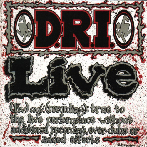 D.R.I. - Live cover art