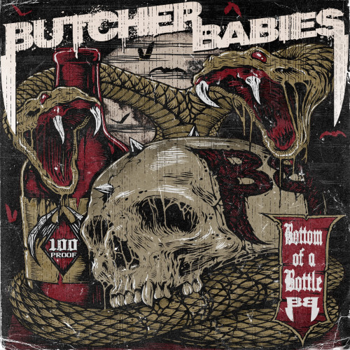 Butcher Babies - Bottom of a Bottle cover art