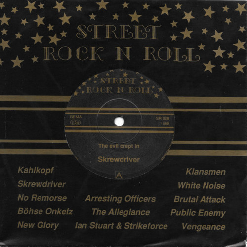 Skrewdriver - The Evil Crept In cover art