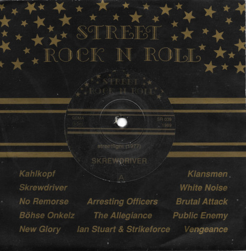 Skrewdriver - Streetfight (1977) cover art