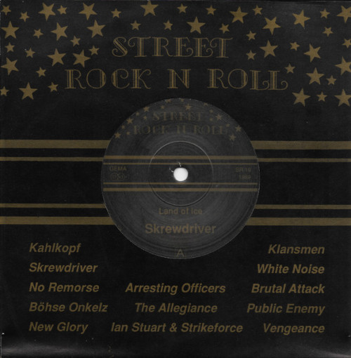 Skrewdriver - Land of Ice cover art