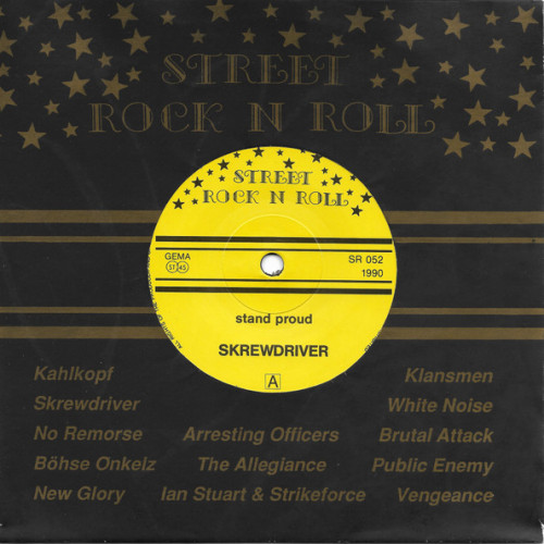 Skrewdriver - Stand Proud cover art