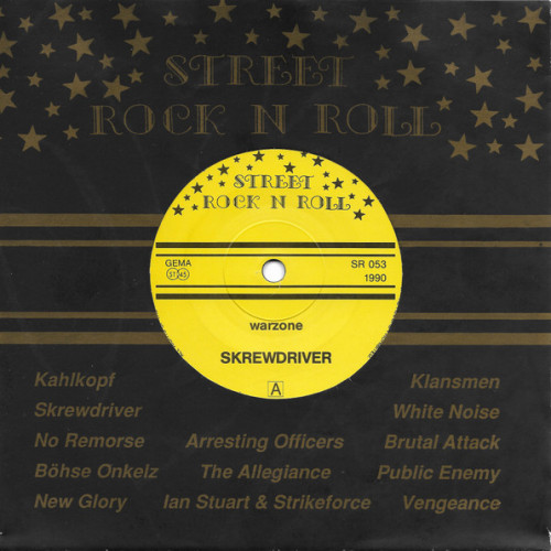 Skrewdriver - Warzone cover art