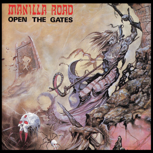 Manilla Road - Open the Gates cover art