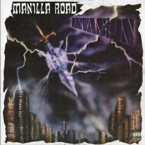 Manilla Road - Invasion / Metal cover art Manilla Road - Invasion / Metal cover art